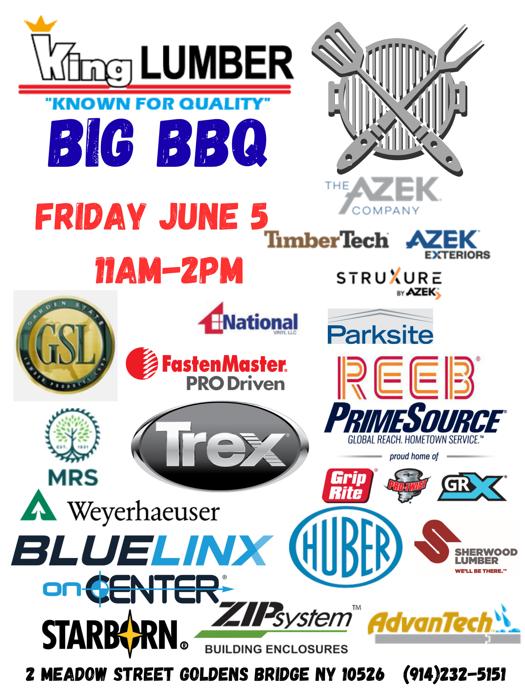 HUBER TRAILER TOUR @ KING LUMBER JUNE 13